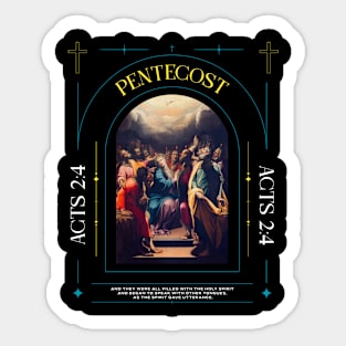 PENTECOST SUNDAY Sticker